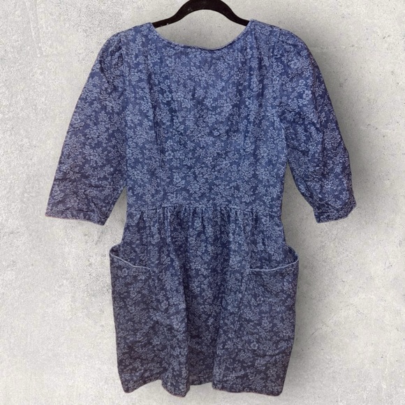 Birds of North America Midi Dress WITH POCKETS - Picture 2 of 4